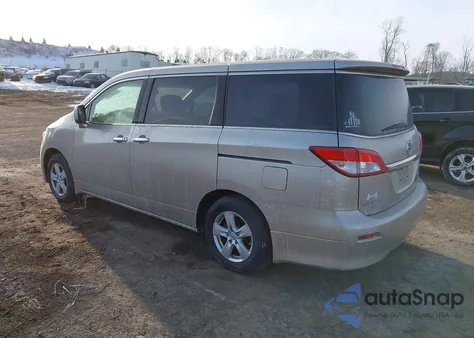 2011 Nissan Quest Sv z USA, uszkodzony, nr VIN JN8AE2KP9B9007415